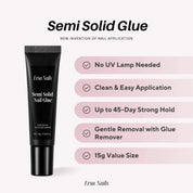 Semi Solid Nail Glue Kit