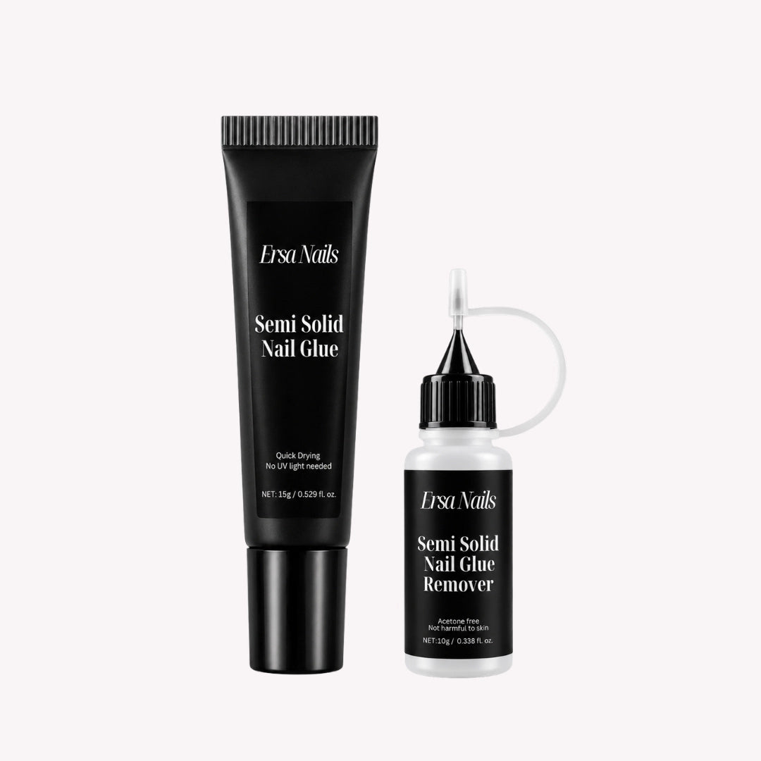 Semi Solid Nail Glue Kit