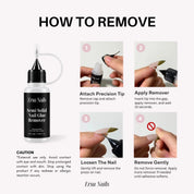 Semi Solid Nail Glue Kit