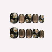 Sensational- Ersa Nails Black PressOnNails