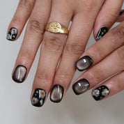 Sensational- Ersa Nails Black PressOnNails
