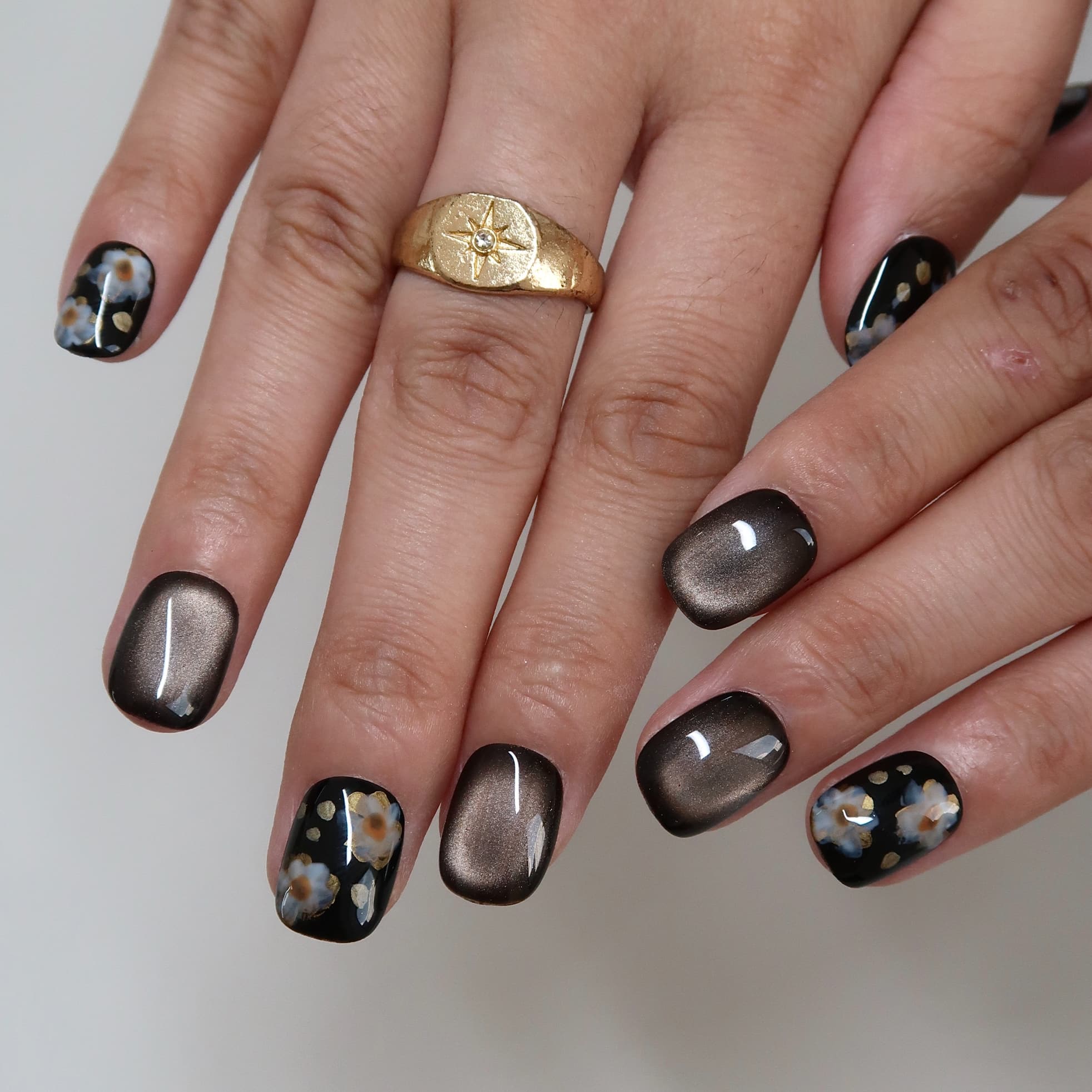 Sensational- Ersa Nails Black PressOnNails
