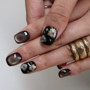 Sensational- Ersa Nails Black PressOnNails