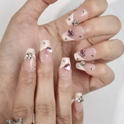 Shining Love - Ersa Nails Pink Nude Short Coffin PressOnNails