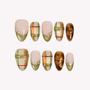 Slow Days - Ersa Nails Nude Jade PressOnNails