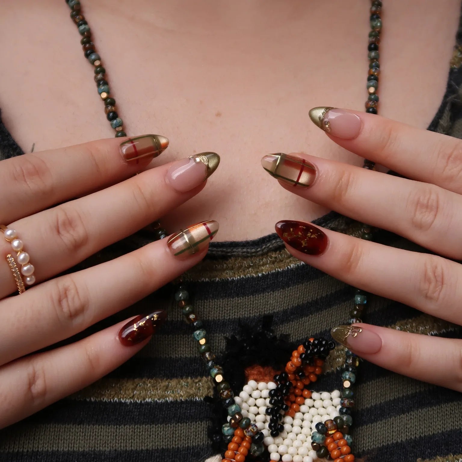 Slow Days - Ersa Nails Nude Jade PressOnNails