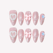 Starlight Kisses - Ersa Nails Pink PressOnNails