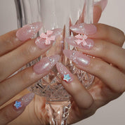 Starlight Kisses - Ersa Nails Pink PressOnNails