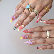 Sugar Baddie - Ersa Nails Purple Nude PressOnNails