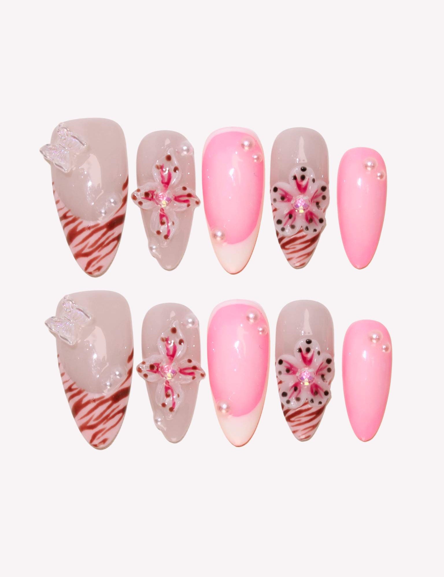 Summer Mojo - Ersa Nails Nude Pink PressOnNails