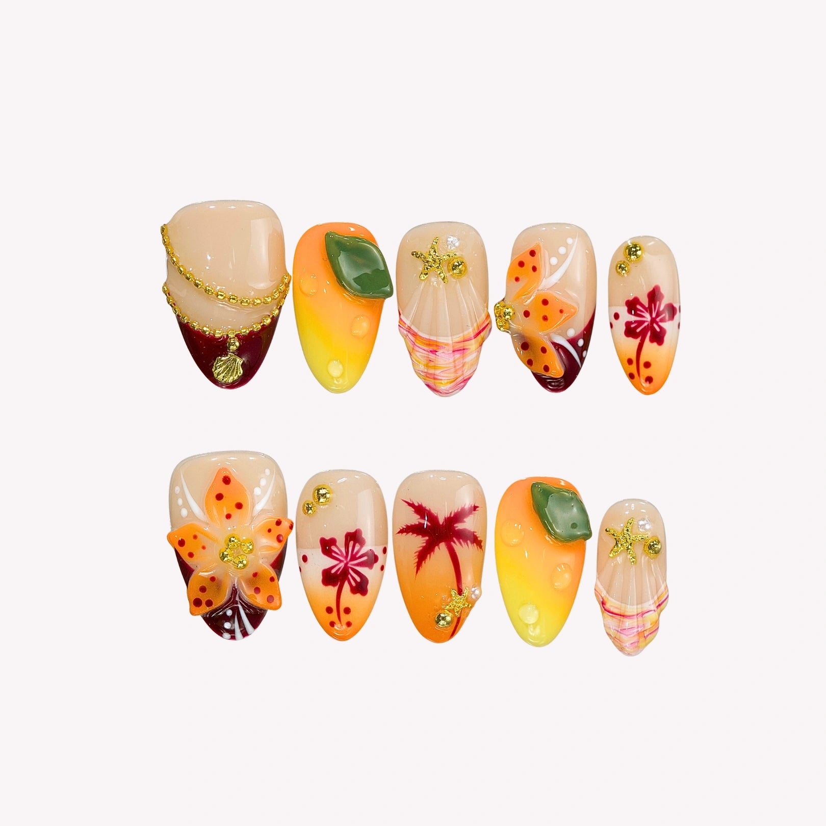 Sunny Side Up - Ersa Nails Yellow PressOnNails