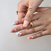 Sunny Sip - Ersa Nails Nude Red PressOnNails