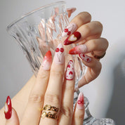 Sweet Love - Ersa Nails Nude Red PressOnNails