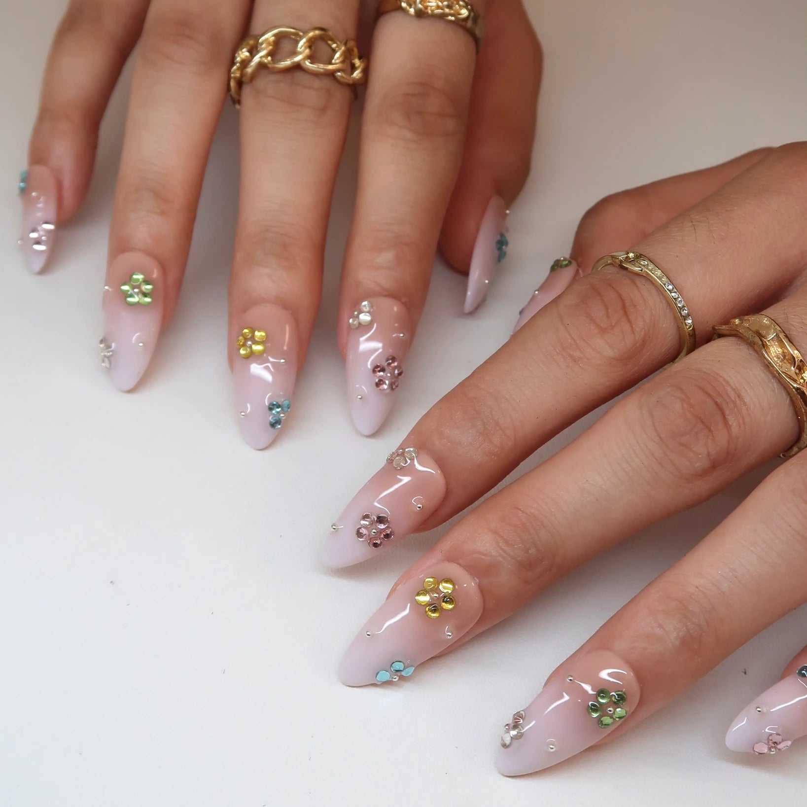 Sweet Nothing - Ersa Nails Nude Jade PressOnNails