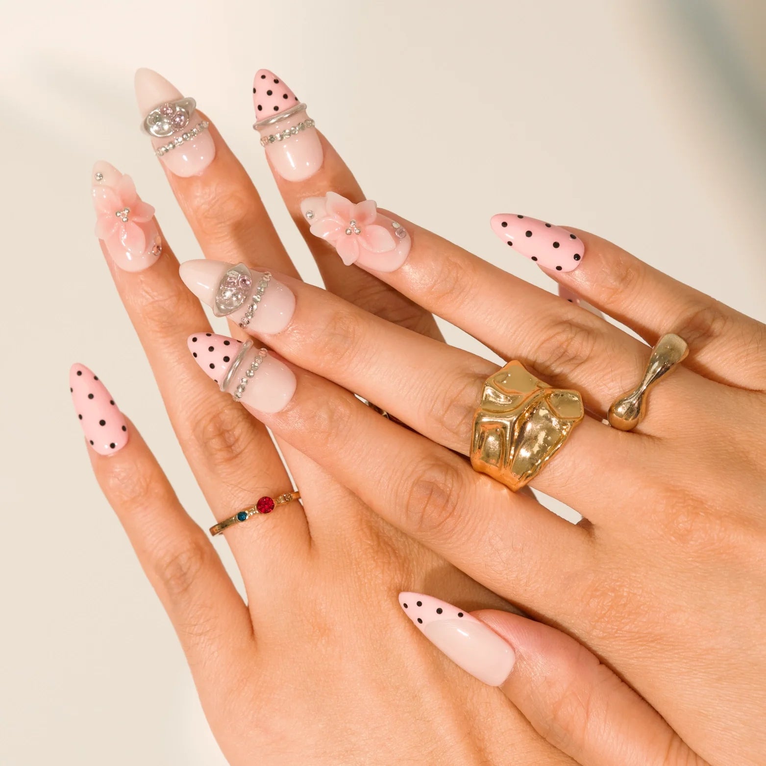 Sweet Overload - Ersa Nails Nude Pink PressOnNails
