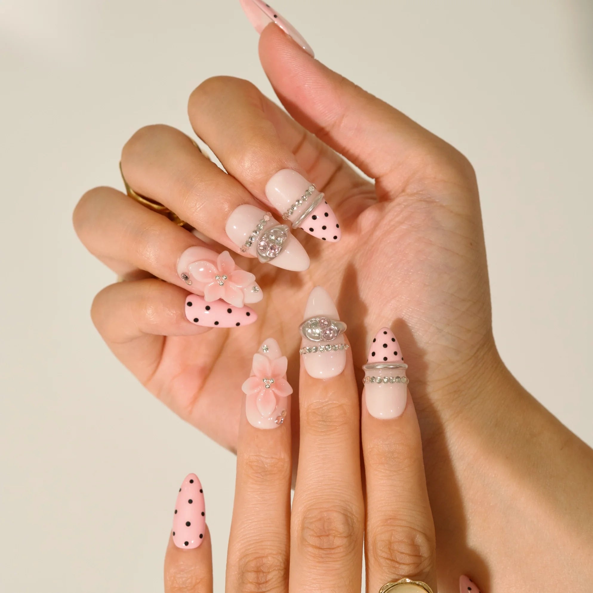 Sweet Overload - Ersa Nails Nude Pink PressOnNails