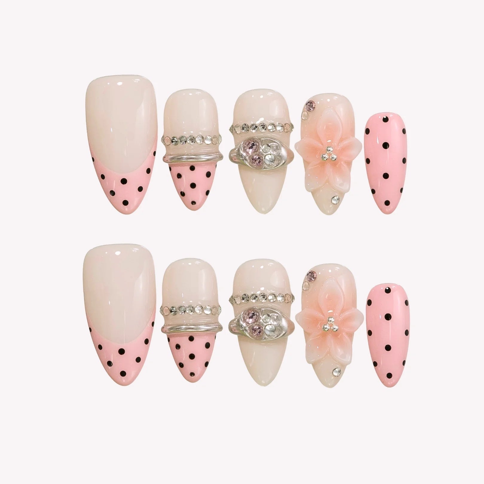 Sweet Overload - Ersa Nails Nude Pink PressOnNails