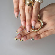 Sweet Sparkle - Ersa Nails Nude Pink PressOnNails