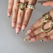 Sweet Sparkle - Ersa Nails Nude Pink PressOnNails