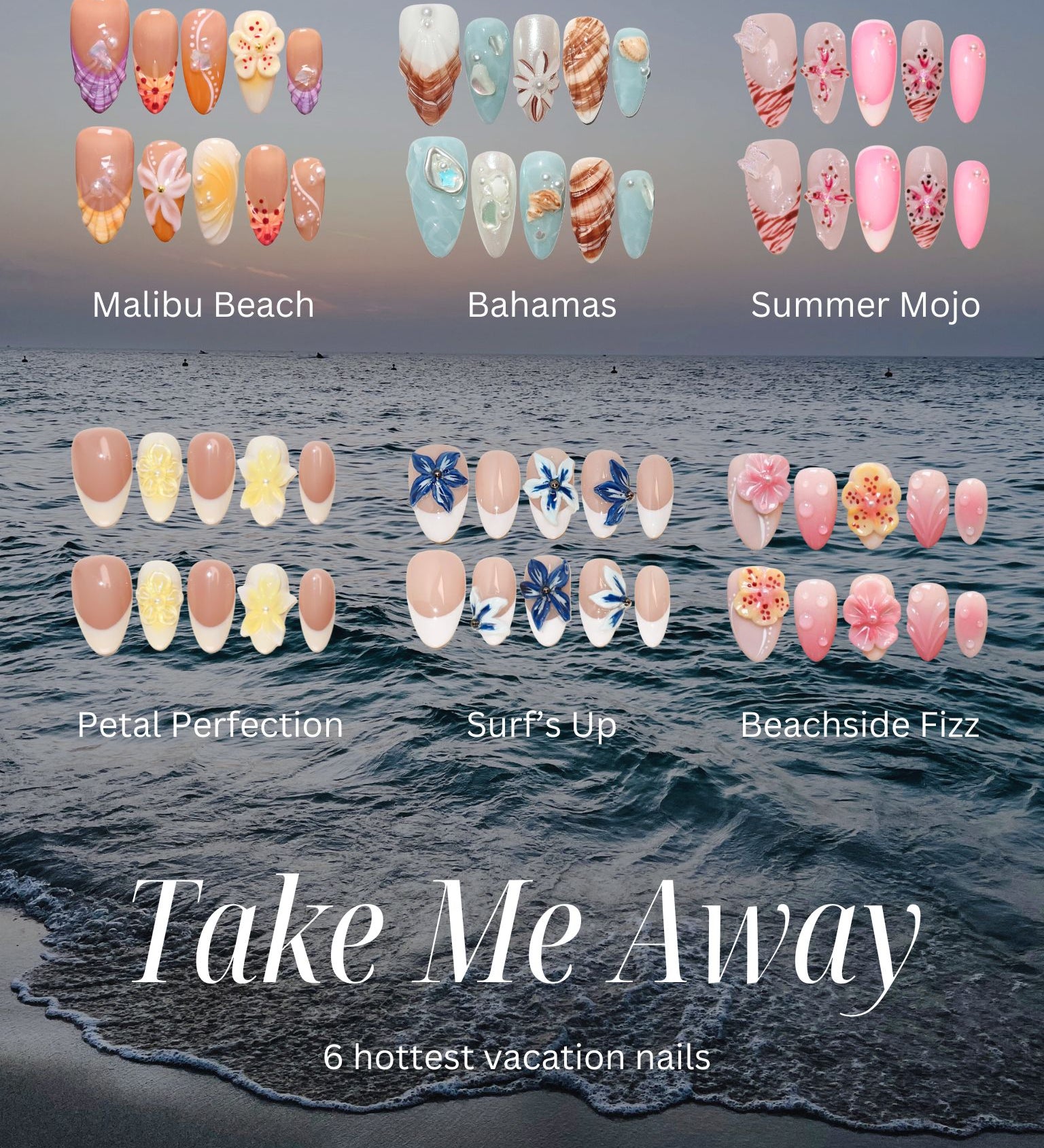 Take Me Away - ErsaNails PressOnNails