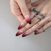Tempted - Ersa Nails Red Nude PressOnNails