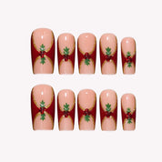 The Iconic- Ersa Nails NUDE RED PressOnNails