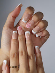 Timeless Beauty - Ersa Nails Nude White PressOnNails