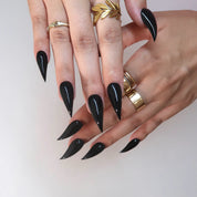 Untamed - Ersa Nails Black PressOnNails