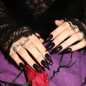 Untamed - Ersa Nails Black PressOnNails