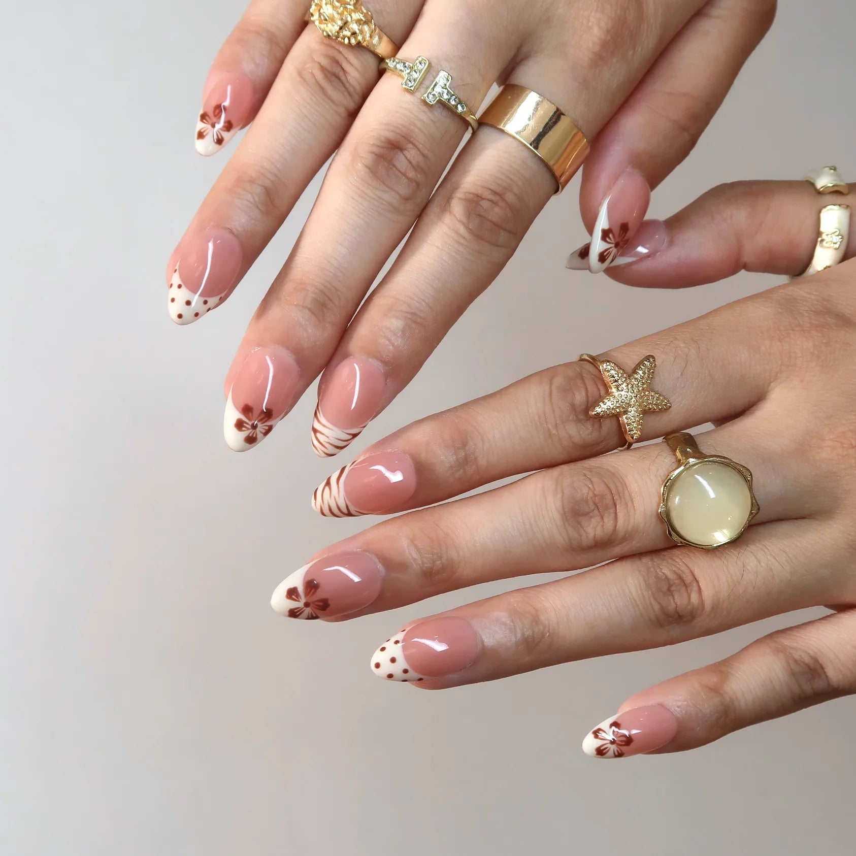 Unwind - Ersa Nails Nude White PressOnNails
