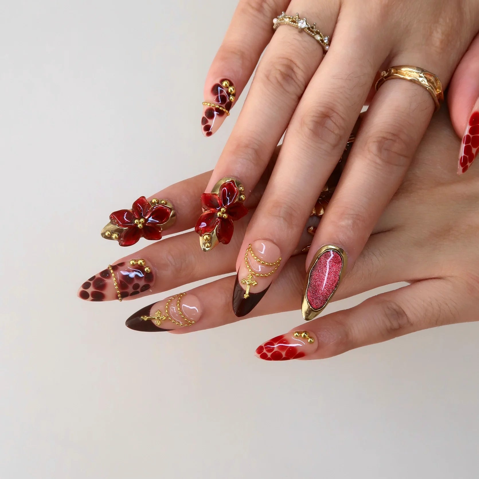 Vanity Fair - Ersa Nails Nude Red PressOnNails