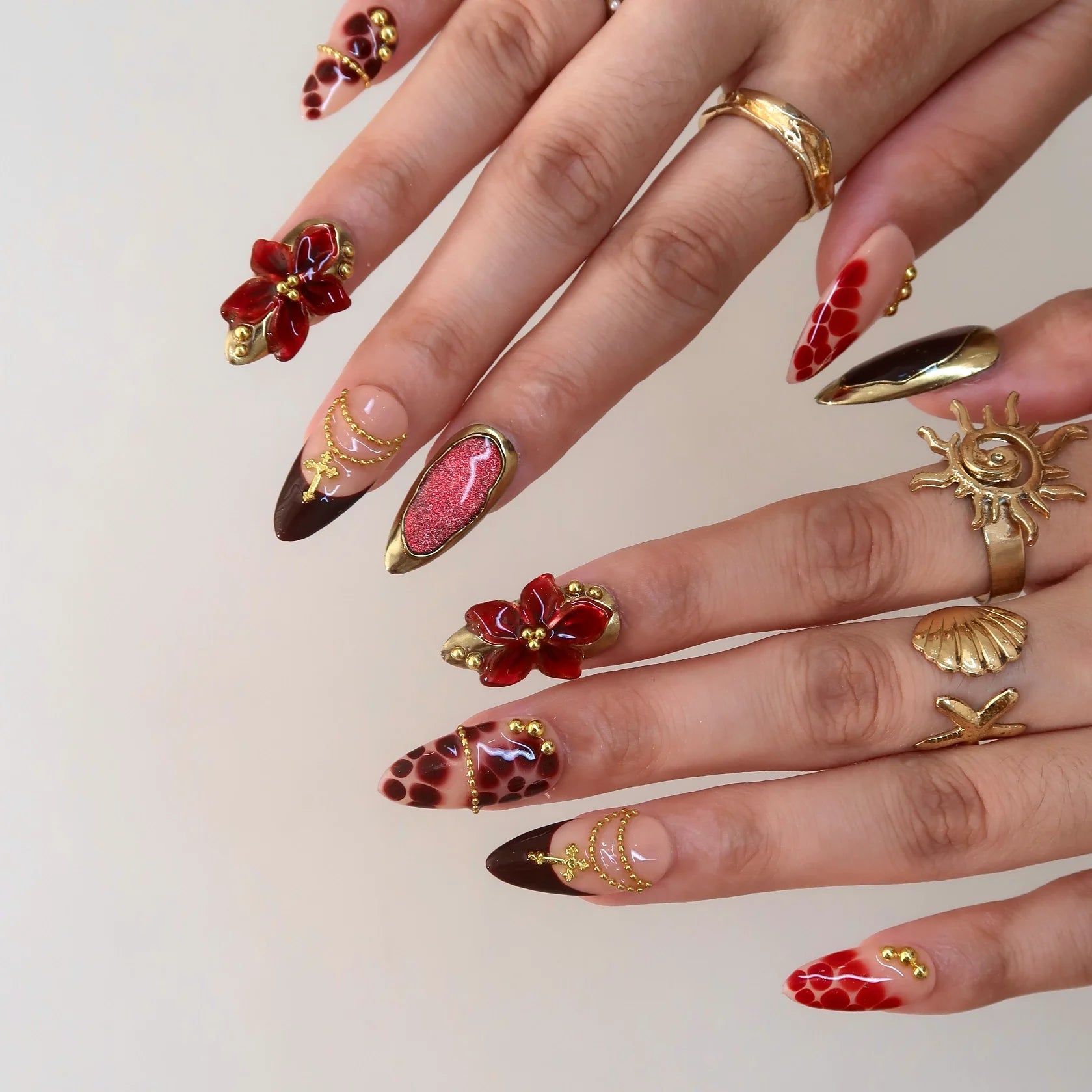 Vanity Fair - Ersa Nails Nude Red PressOnNails