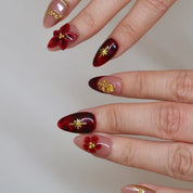 Velvet Rouge - Ersa Nails Nude Red PressOnNails