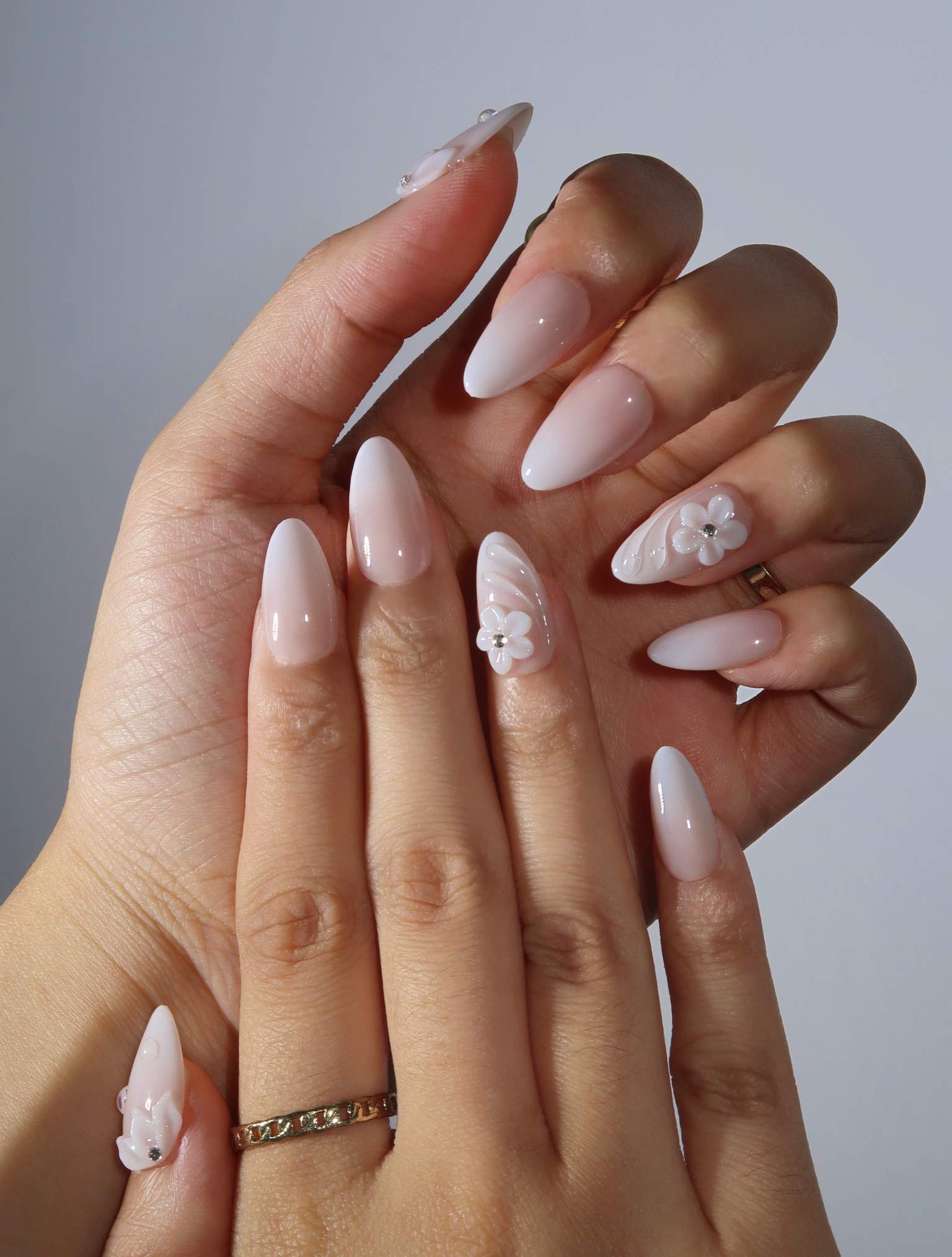 Venus - Ersa Nails White Nude Pink PressOnNails