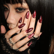 Wicked Kiss - Ersa Nails Red PressOnNails