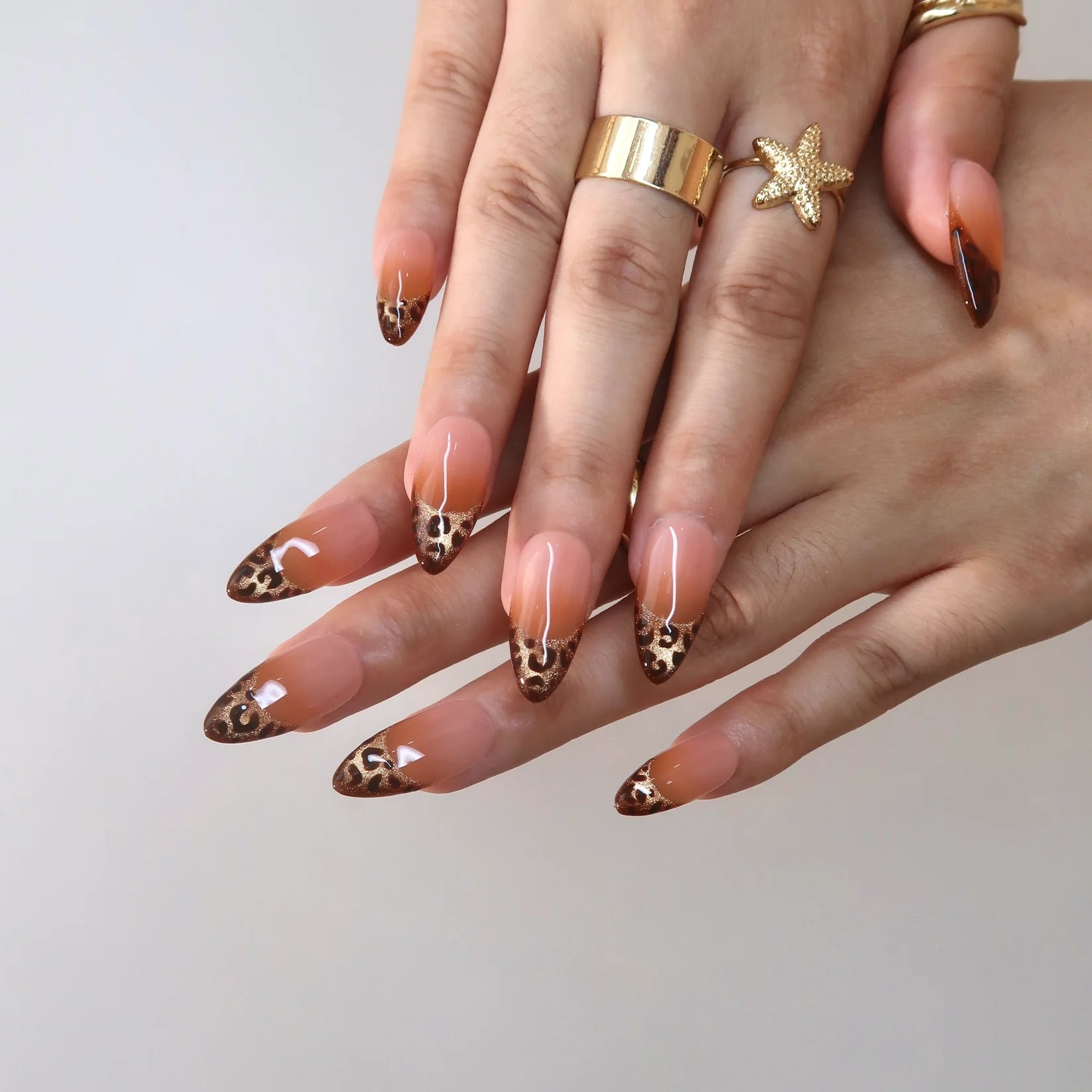 Wild Charm - Ersa Nails Nude Brown PressOnNails