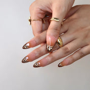 Wild Charm - Ersa Nails Nude Brown PressOnNails