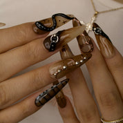 Wild Heart - Ersa Nails Nude Brown PressOnNails