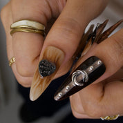 Wild Heart - Ersa Nails Nude Brown PressOnNails