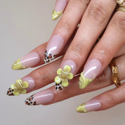 Wild Honey - Ersa Nails Nude Yellow PressOnNails