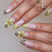Wild Honey - Ersa Nails Nude Yellow PressOnNails