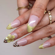 Wild Honey - Ersa Nails Nude Yellow PressOnNails