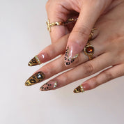 Wild Side - Ersa Nails Nude Brown PressOnNails
