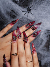 Witches Curse - Ersa Nails Purple PressOnNails